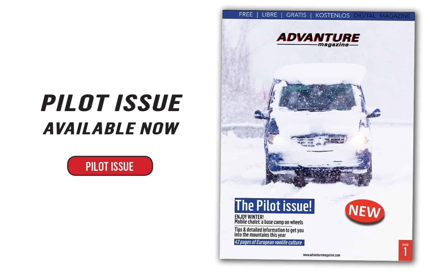What's in Advanture Magazine pilot issue 01