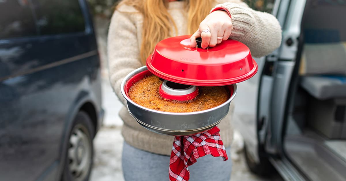 Omnia Stove Top Oven - cooking in the mountains
