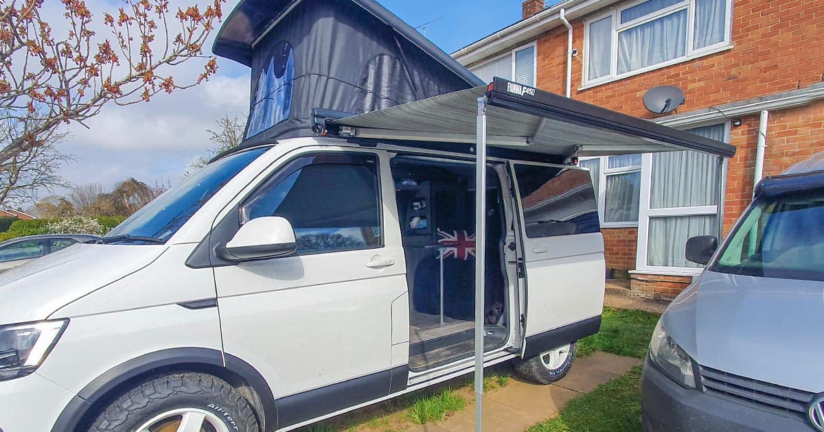 Campervans are ready for the Great British Campout for NHS staff
