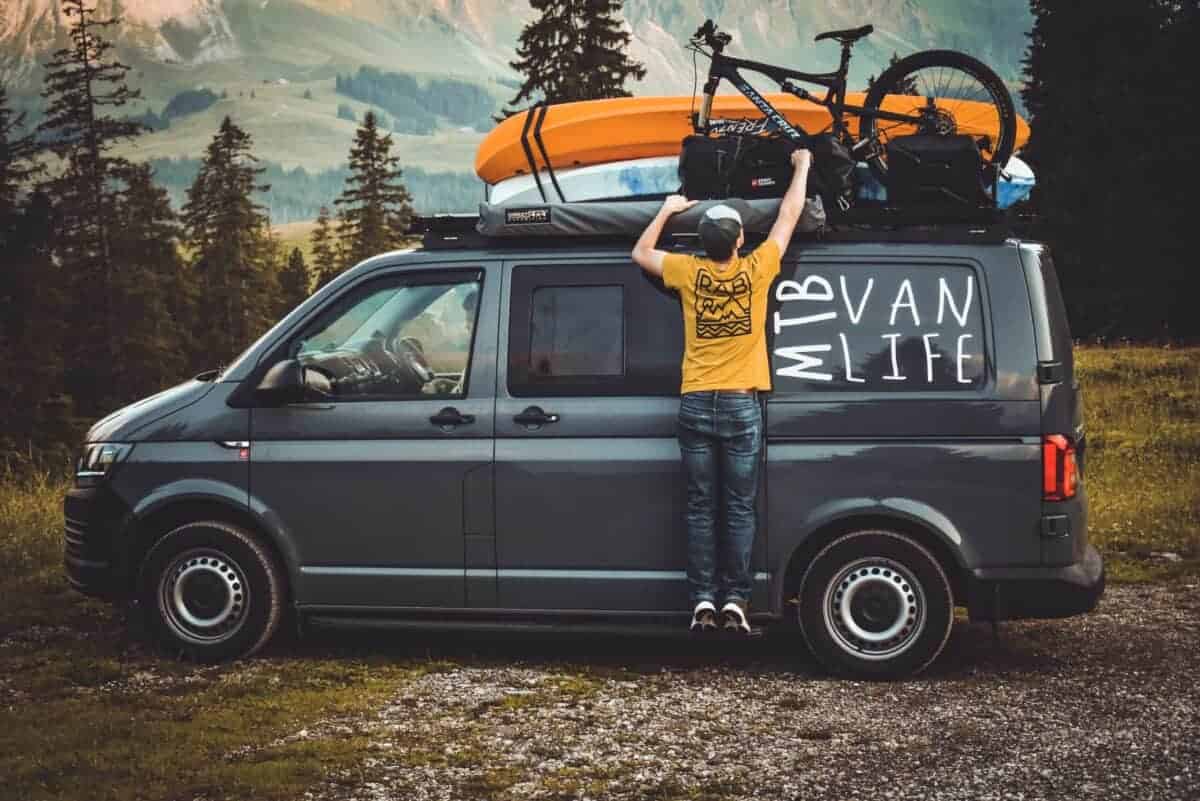 mtbvanlife in search of the best trails