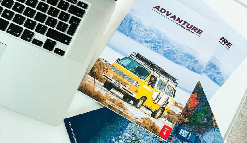 First print issue of Advanture Magazine