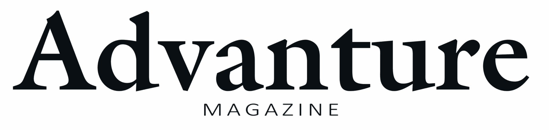 Advanture Magazine logo – independent print magazine about vanlife and road travel.