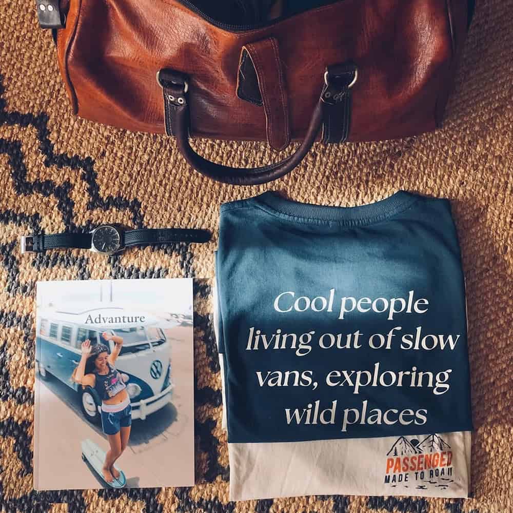 Let The Advanture Begin – t-shirt, sticker, subscription